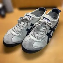 オニツカタイガー MEXICO 66 BIRCH/PEACOAT 25.5cm