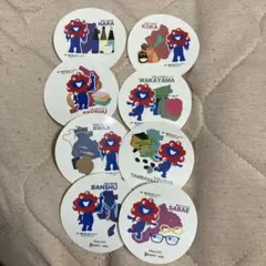 ミャクミャク キャラクターシール 8枚セット