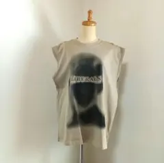 CREARE-LINO-　シャドープリントTシャツ　M