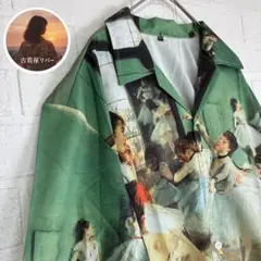 美品✨SOE ルーヴル美術館 サモトラケのニケ フォト オープンカラー