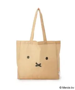 miffy ミッフィー ショッピングバッグ FACE M エコバッグ