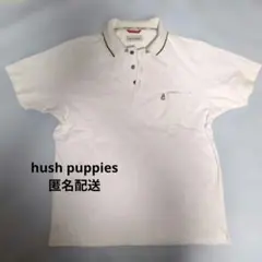 Hush Puppies ポロシャツ ホワイト M メンズ 半袖 ゴルフのサムネイル