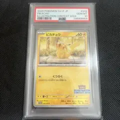 2024ピカチュウ イラストコンテスト PSA10 - メルカリ