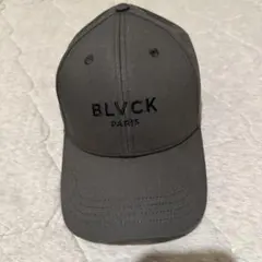 BLVCK PARIS キャップ ブラック グレー