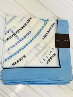CELINE 幾何学模様 ハンカチ