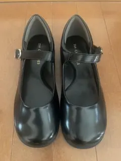 1回のみ使用　フォーマルシューズ ストラップ付き　22.5cm〜23.0cm