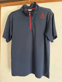 le coq sportif ゴルフポロシャツ ネイビー Oサイズのサムネイル