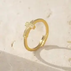 rani hawaiian cross ring