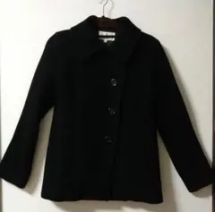 ビューティー&ユース　 ブラックコート　ウール　S　レディース