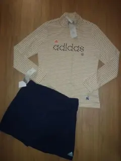 【新品M】adidas アディダスゴルフ　シャツ＆スカート