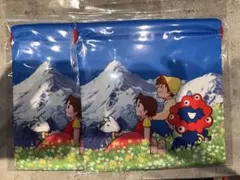 【新品未使用】EXPO2025 ハイジ✖️ミャクミャクコラボ巾着袋 2枚セット