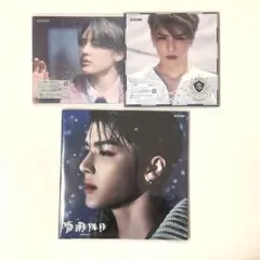 &TEAM andTEAM 五月雨 青嵐 雪明かり ソロジャケ CD マキ