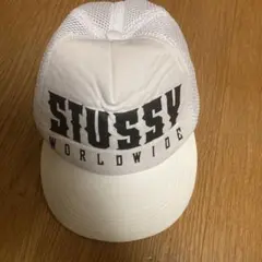 STUSSY ステューシー メッシュキャップ ホワイトのサムネイル