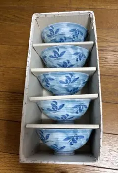 【未使用】有田焼　波佐見焼　茶碗　5個セットのサムネイル