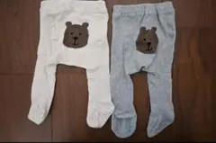 Baby GAPクマ　ベビータイツ　2点セット　0〜12m