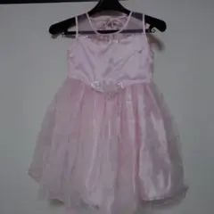 ピンク フローラルドレス サイズ7