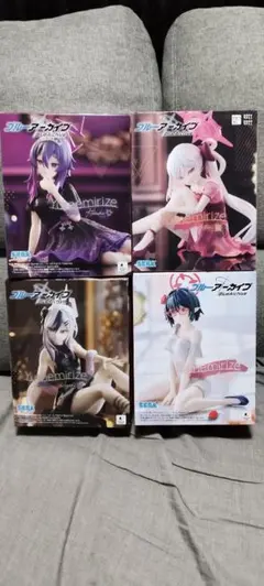 ブルーアーカイブ フィギュア 4体セット