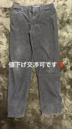 GAP スリムフィットパンツ 32/32 グレーのサムネイル