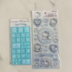 y*0様 【希少レア】チャーミーキティ キラキラジュエルシール タイルシール セ