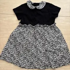 【日本製】花柄ワンピース 90cm