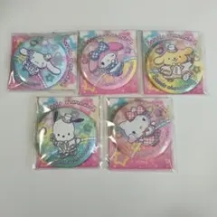 セブンイレブン サンリオ×オリジナル缶ミラー 全5種セット