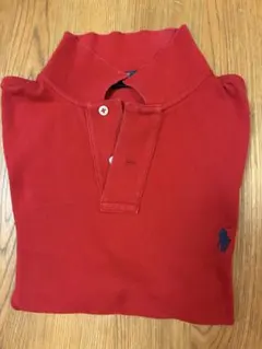 Polo by RalphLauren 赤　ポロシャツ　Lサイズ