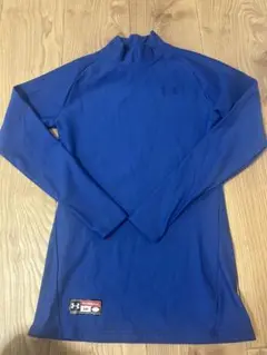 UNDER ARMOUR 青 長袖 アンダーシャツ