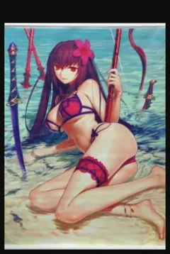 C92 B2タペストリー 水着スカサハ アサシン FGO