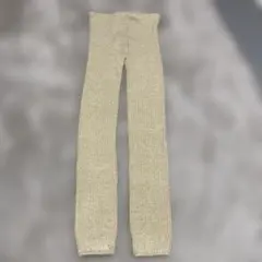 UNIQLO ユニクロ ヒートテック ニットレギンス リブ ベージュ