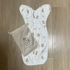 Coperta クマ柄 スワドルメリー Sサイズ 収納袋付き