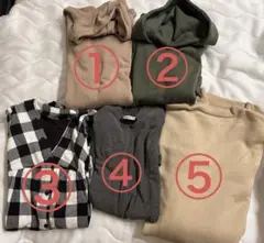 マタニティ服5点セット！バラ売り可能！