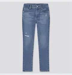 UNIQLO* ウルトラストレッチデニム スリムフィットパンツ[160]