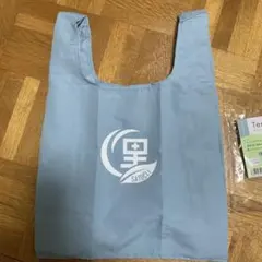 Terasso 再生PETコンパクトエコバッグ スカイブルーのサムネイル