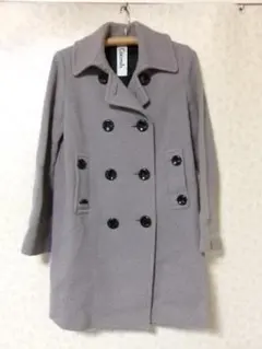 91781 Coomb アンゴラ入りコート　グレージュ　40