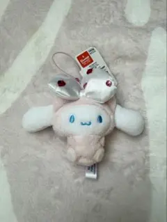 シナモロール サンリオ デコ盛れマスコット　ピンクのサムネイル