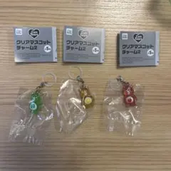 ケアベア クリアマスコットチャーム2 めじるしアクセサリー セット