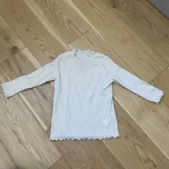Aosta アオスタ　韓国子ども服　メロウ長袖カットソー アイボリー