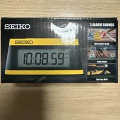 新品未使用品　セイコー ミニスポーツタイマークロック SQ818Y