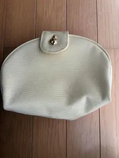 Christian Dior ノベルティ ポーチ イエロー スクエア型