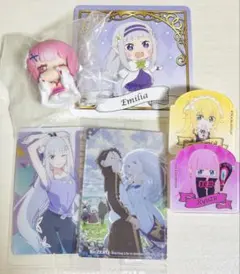 Re:ゼロから始める異世界生活 リゼロ グッズ 5点セット