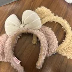 ダッフィー・シェリーメイ　カチューシャ2点セット