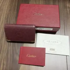 Cartier カルティエ キーケース ボルドー 6連のサムネイル