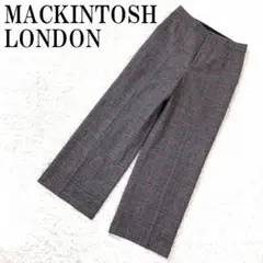 マッキントッシュロンドン カジュアルパンツ グレーチェック 40 B1539