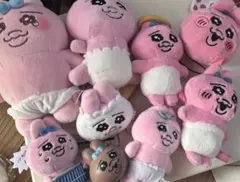 おぱんちゅうさぎ　ぬいぐるみ　キーホルダー