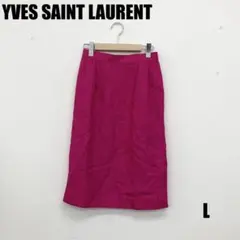 YVESSAINTLAURENT ひざ丈スカート サイズL 女性のサムネイル