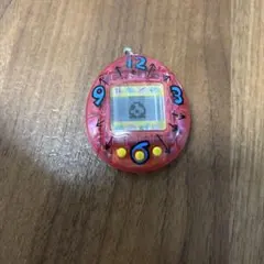 初代　たまごっち　とうめい　クリアピンク　時計柄　その9