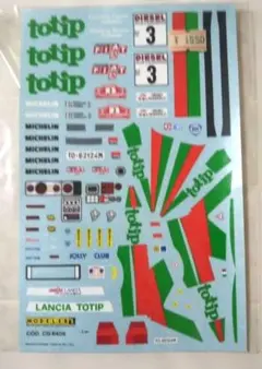 未使用⬛️モデラーズ製品⬛️LANCIA TOTIP レース用ステッカー
