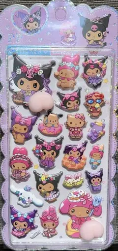 日焼けサンリオ　おしりシール　マイメロ　クロミ　キティ