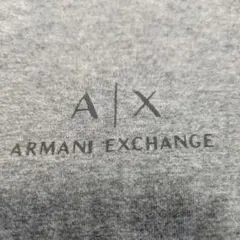 お値下げA/XARMANI EXCHANGE Vネック Tシャツ グレーのサムネイル