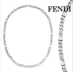 FENDI フェンディ バゲット ネックレス 7AJ641 B08 シルバー